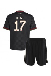 Bayern Munich Michael Olise #17 Babyklær Tredje Fotballdrakt til barn 2025-26 Korte ermer (+ Korte bukser)